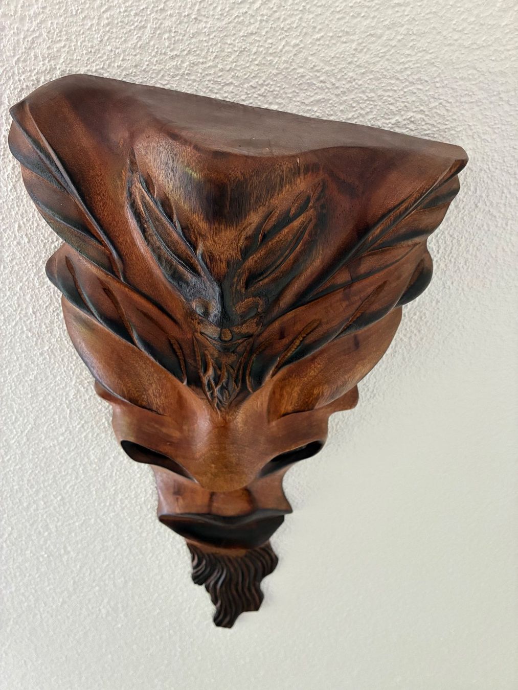Maschere: Thailändische Holzmaske geschnitzt 56,5cm – Usato da Frick venduto da sandra037 7