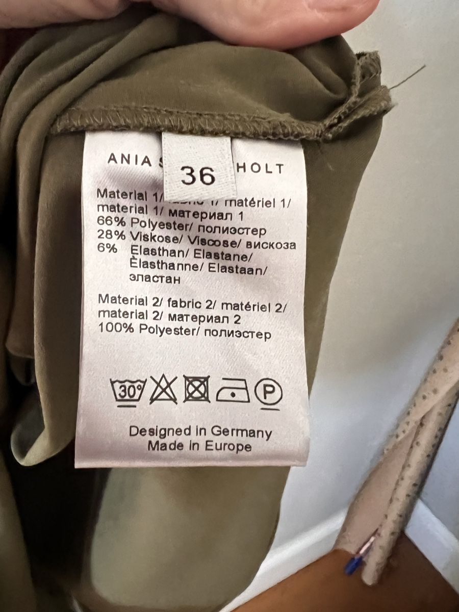 Tops: Ania Schierholt Top Oliv Grösse 36 – Gebraucht aus Solothurn von Brini06 2