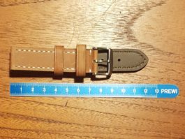 20mm Bracelet de montre en cuir