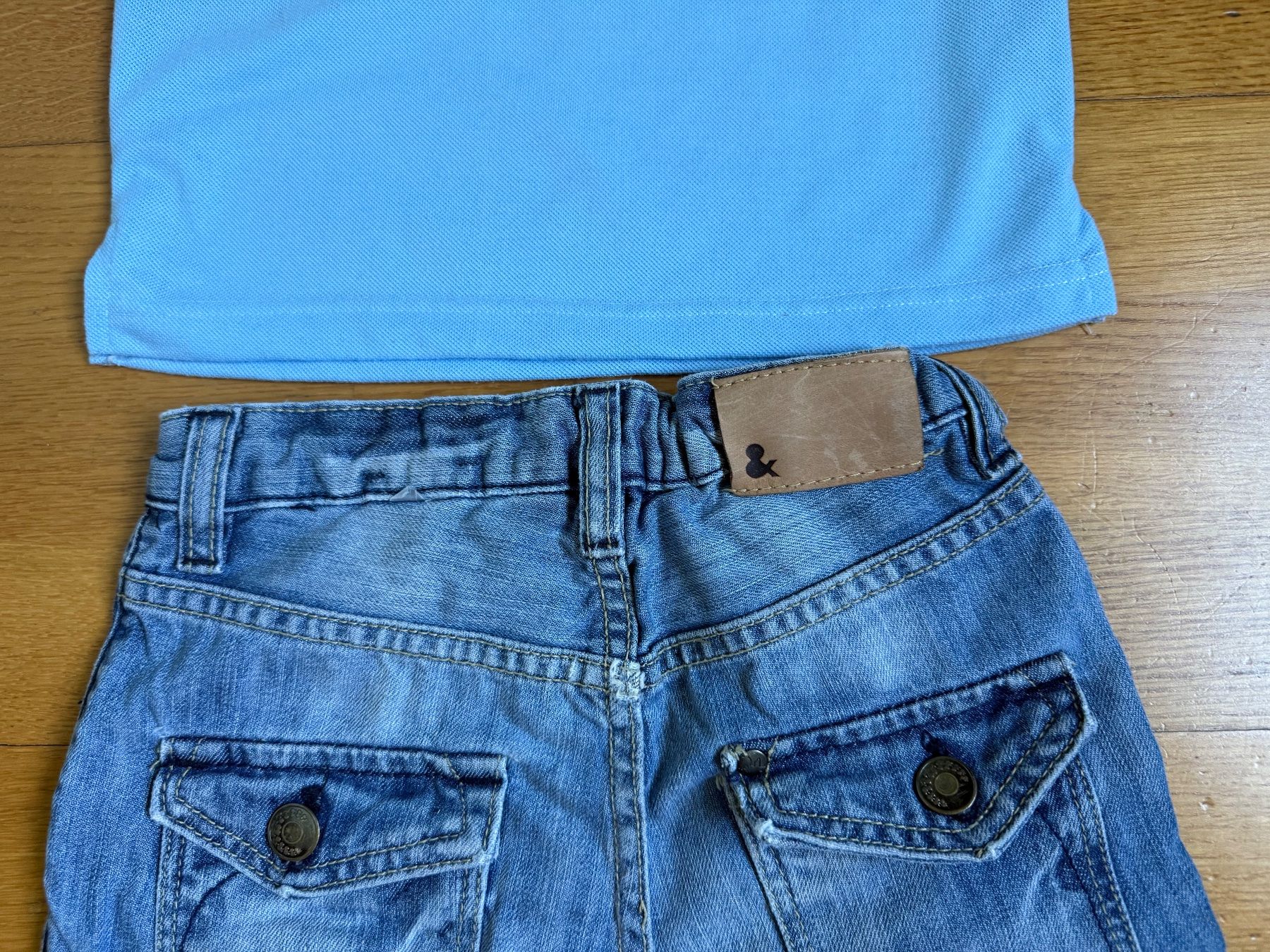 Camicie, T-shirt & Polo: Poloshirt mit Hose – Usato da Winkel venduto da gatta 2