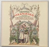 Johannes Brahms - Volkslieder (Mathis/Schreier, 3 LP-Boxset)