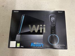 Nintendo Wii Schwarz inkl. GameCube-Spiele & Controller