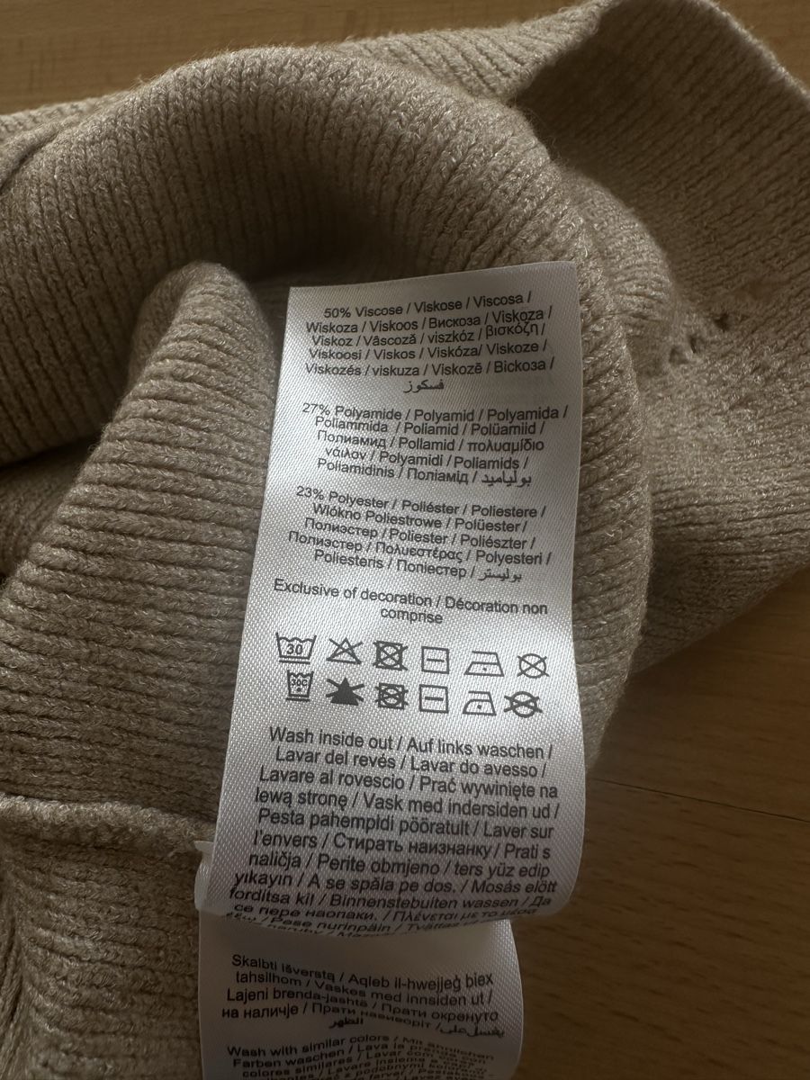 Vila Top: Vila Strick Weste Beige Grösse XS – Nuovo (secondo la descrizione) da Lampenberg venduto da Graziella_ 3