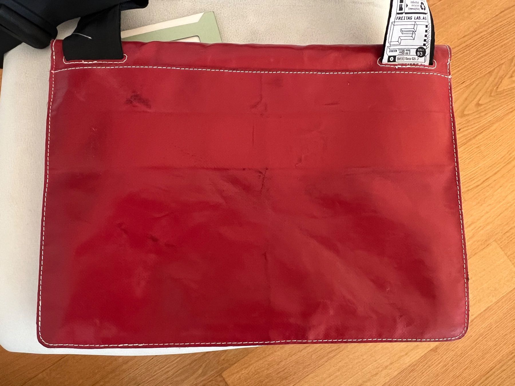 Freitag Tasche Willy rot neu Rarität (Neu (gemäss