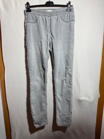 Hellgraue Jeans mit Gummizug von H&M Gr. 38