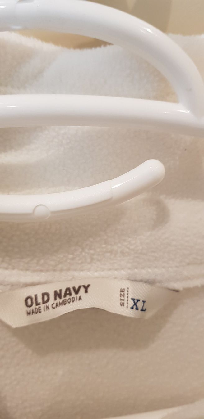 Maglioni & Felpe: Old Navy Fleece Pullover weiss Grösse XL – Usato da Dietikon venduto da grafad 3