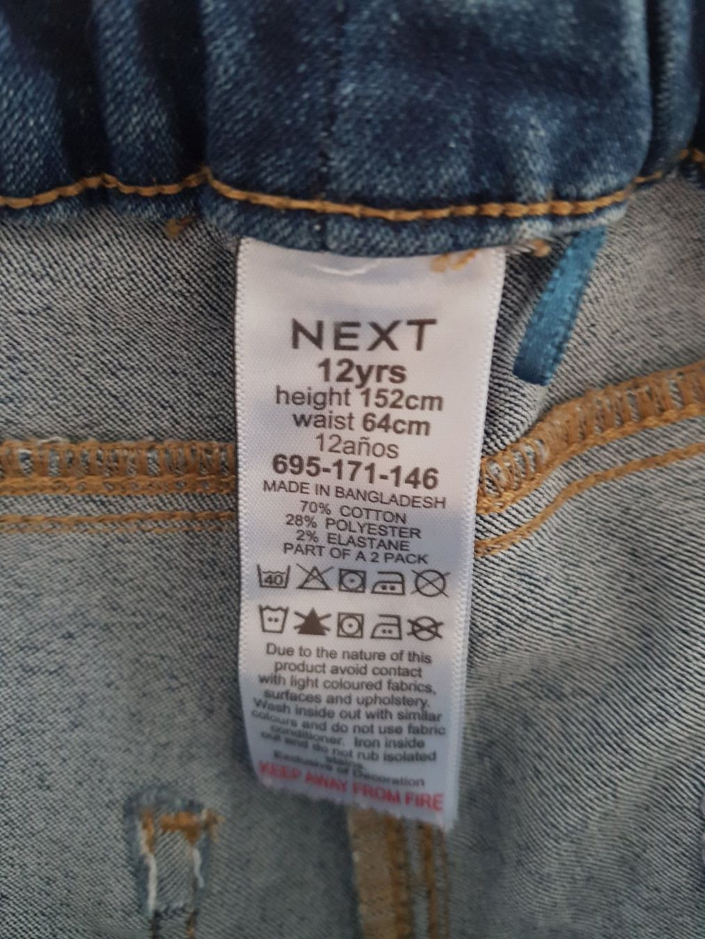 Next Pantaloni: NEUE MÄDCHEN JEGGINS VON NEXT – Nuovo (secondo la descrizione) da Root venduto da LifestyleAccessoires 3