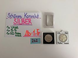 Schönes Konvolut SILBER!