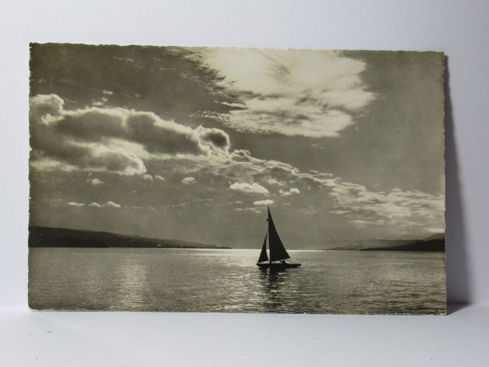 Postkarte Zürichsee , Segelboot (Gebraucht) in Grenchen für CHF 0.15 ...