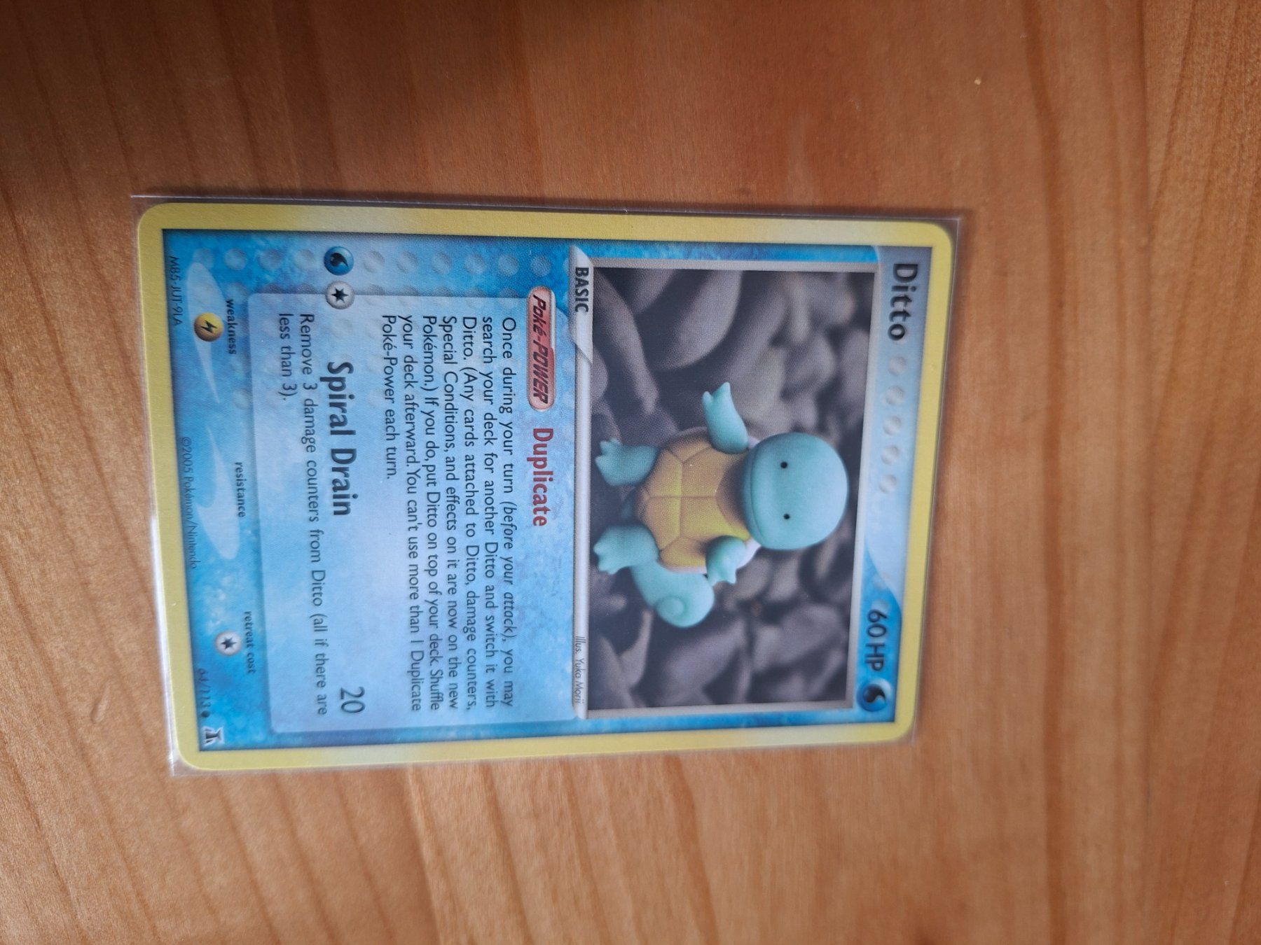 Pokémon Carte collezionabili: Pokémon Karte Ditto 64/113 – Usato da Andwil SG venduto da dea_jx2g 1