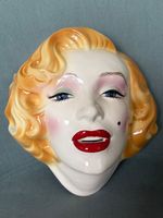 Marilyn Monroe Wandmaske / Clay Art San Francisco / Vintage