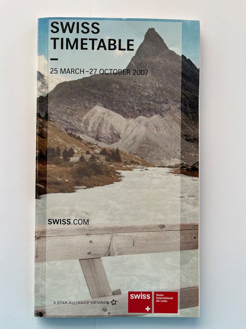 Swissair Documenti: Flugplan Timetable Swiss Sommer 2007 – Usato da Winterthur venduto da rotkur