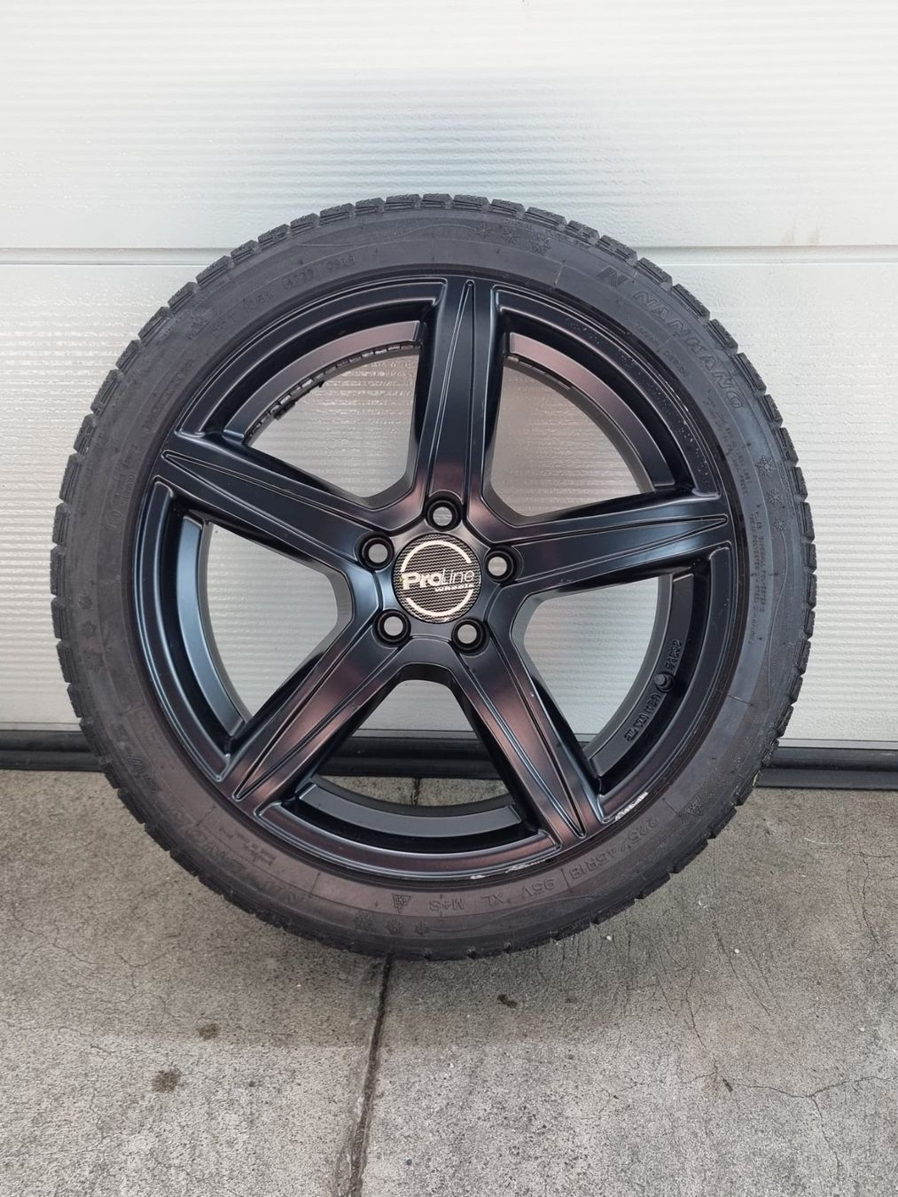 Cerchioni: Alufelgen Proline schwarz 5-Speichen 4 Stk. gebraucht – Usato da Kirchdorf AG venduto da Cartastic_AG 3