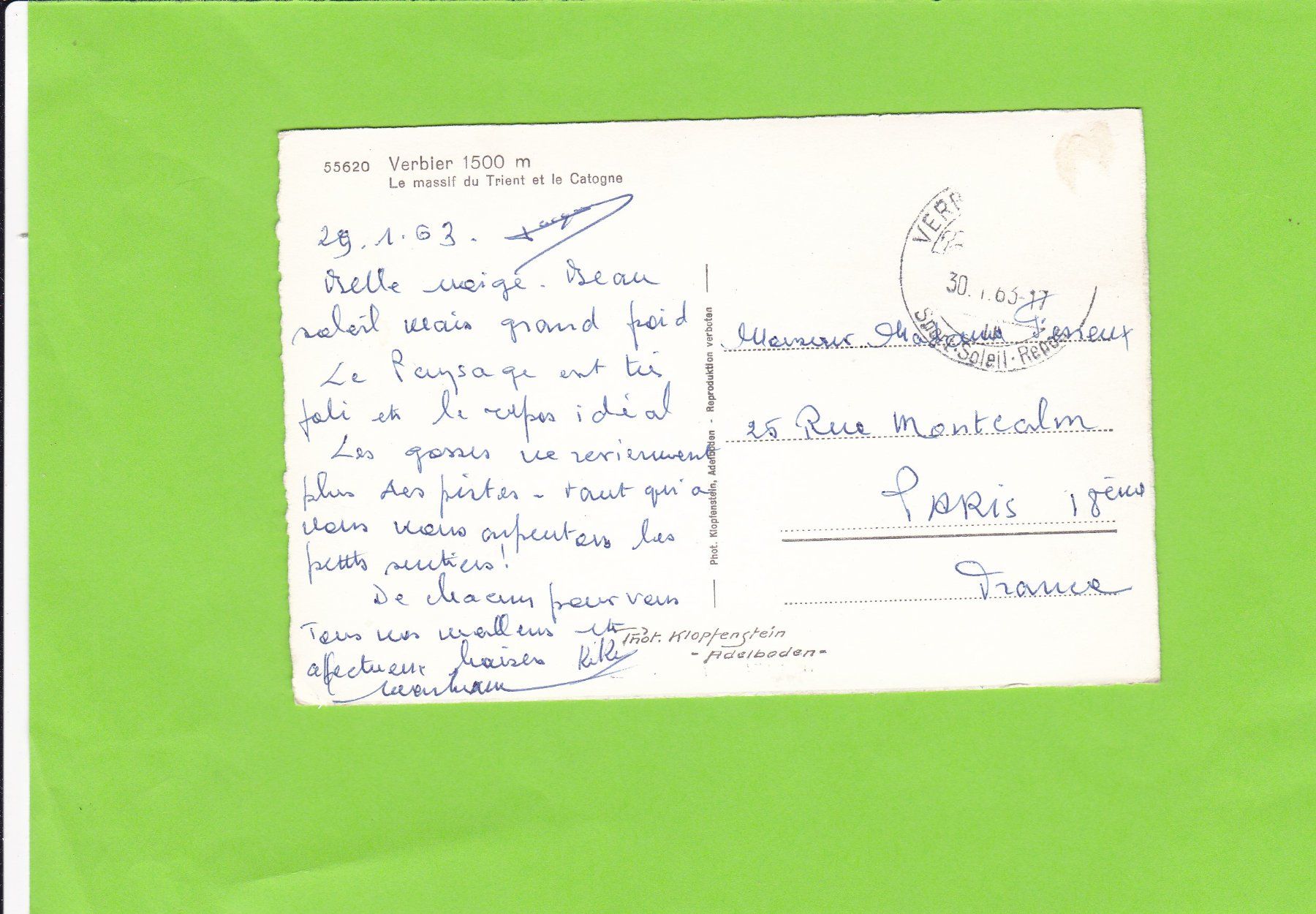 Cartes postales: Verbier – D'occasion à St. Peterzell par neckertal 1