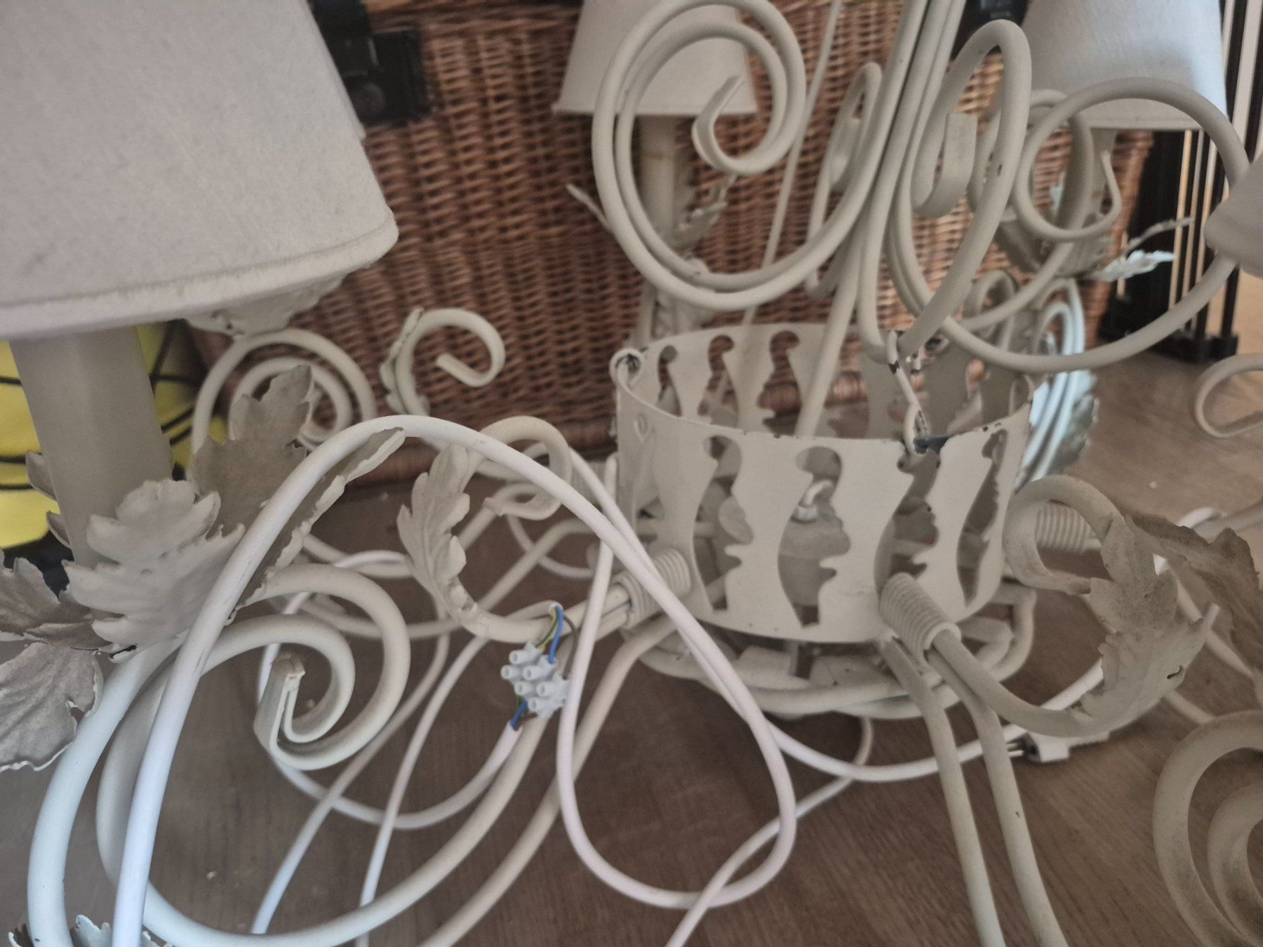 Lampadari & plafoniere: Leuchter Metall, massiv 80cm – Usato da winterthur venduto da goldfischt 1