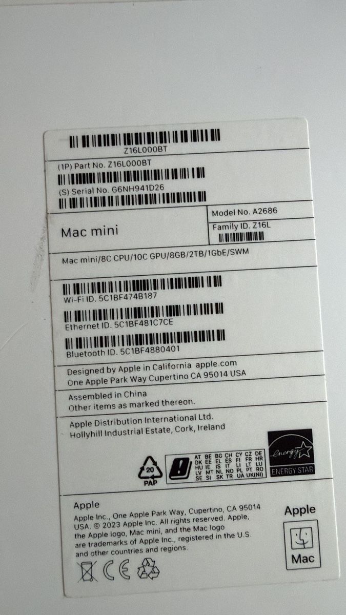 Apple PCs: Mac mini Neu – Neu (gemäss Beschreibung) aus Wauwil von chiraluna 1