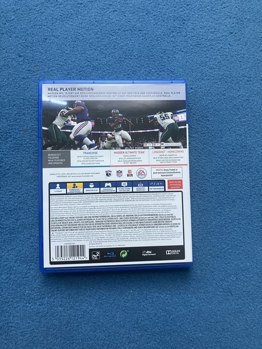 Sony Jeux: Madden 19 PS4 – D'occasion à Chur par GC190 1