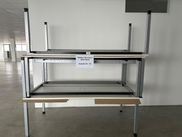 4 Bürotische, 200x100cm