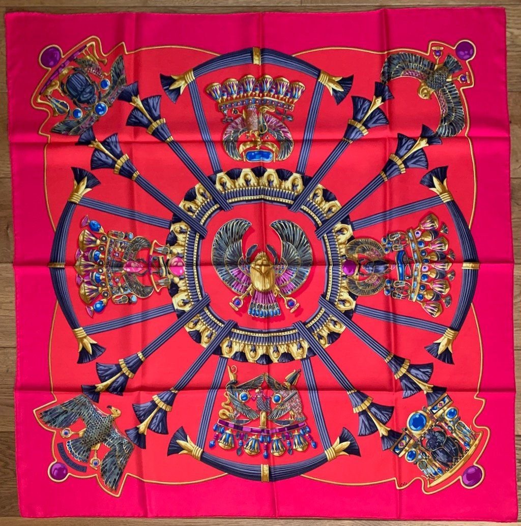 Hermès Foulard & Sciarpe: HERMES Foulard "EGYPTE" – Usato da Zürich venduto da Libraco