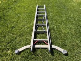 Alu Leiter 4m Teleskopleiter