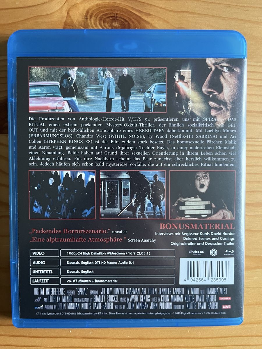 Tutti i DVDs: Spiral - Das Ritual (Bluray) – Nuovo (secondo la descrizione) da Inkwil venduto da RetrOhyeah_Schweiz 1