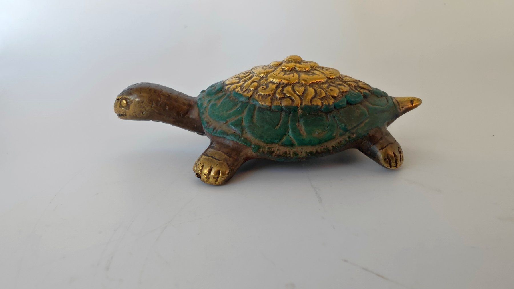 Statuette: Bronze Schildkröte / 002 – Nuovo (secondo la descrizione) da Basel venduto da Shankar 4