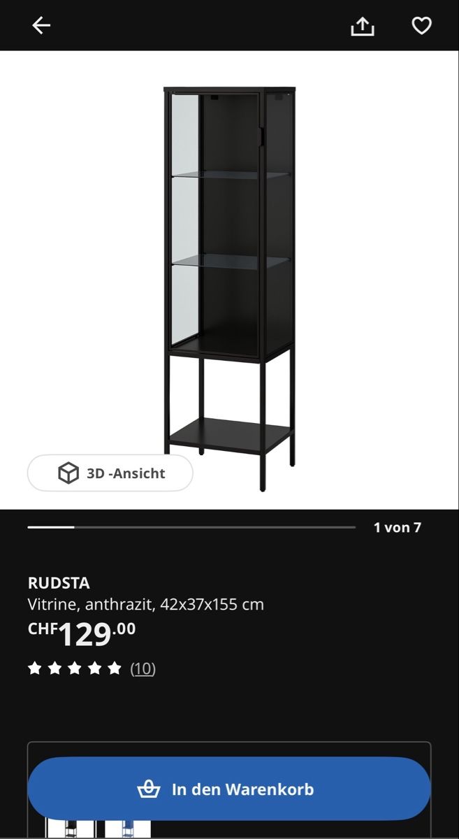Ikea Vetrine: Regal & Vitrine von IKEA – Usato da Winterthur venduto da emi_cgg7 1