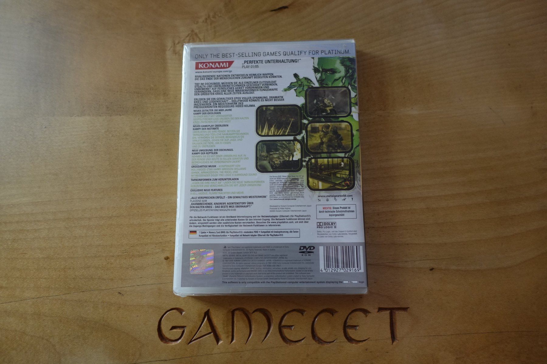 Sony Giochi: Metal Gear Solid 3: Snake Eater Platinum – Nuovo e nell'imballaggio originale da Steinach venduto da Gamecet 5