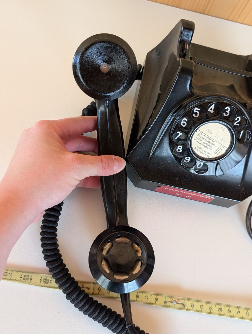Alle Dekorationen: Wählscheibentelefon retro – Gebraucht aus Embrach von bh80bHugi 1