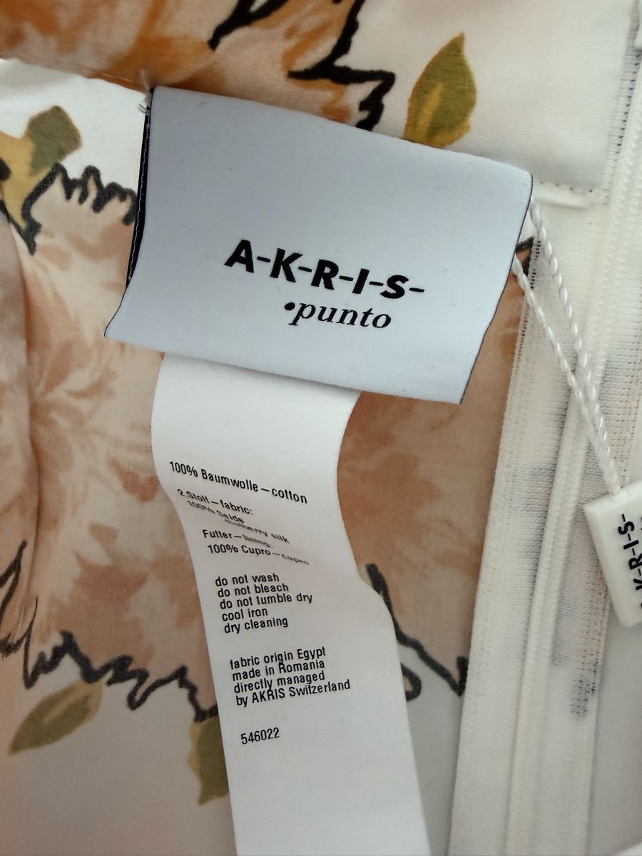 Akris Kleider: Akris Kleid orange-multi Grösse 32 100% Baumwolle – Neu und originalverpackt aus Reinach BL von chr_k6pm 2