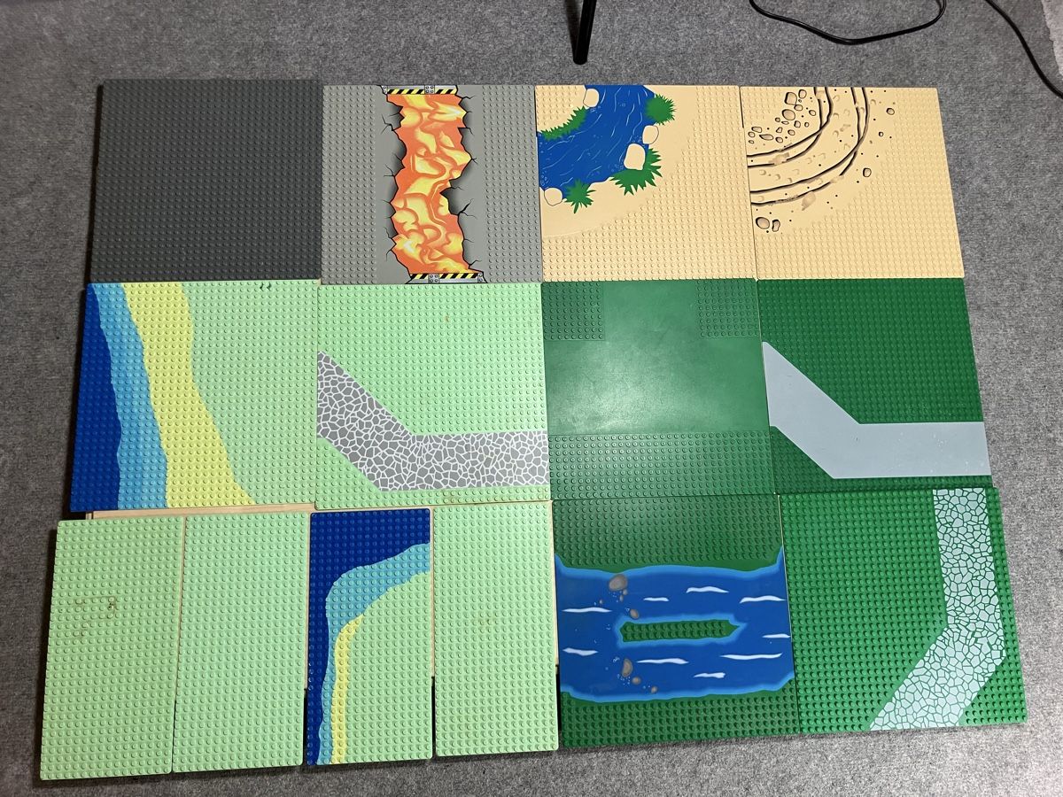 Lego Kit di costruzioni: Lego sonder Grundplatten – Usato da Luzern venduto da windundsichtschutz