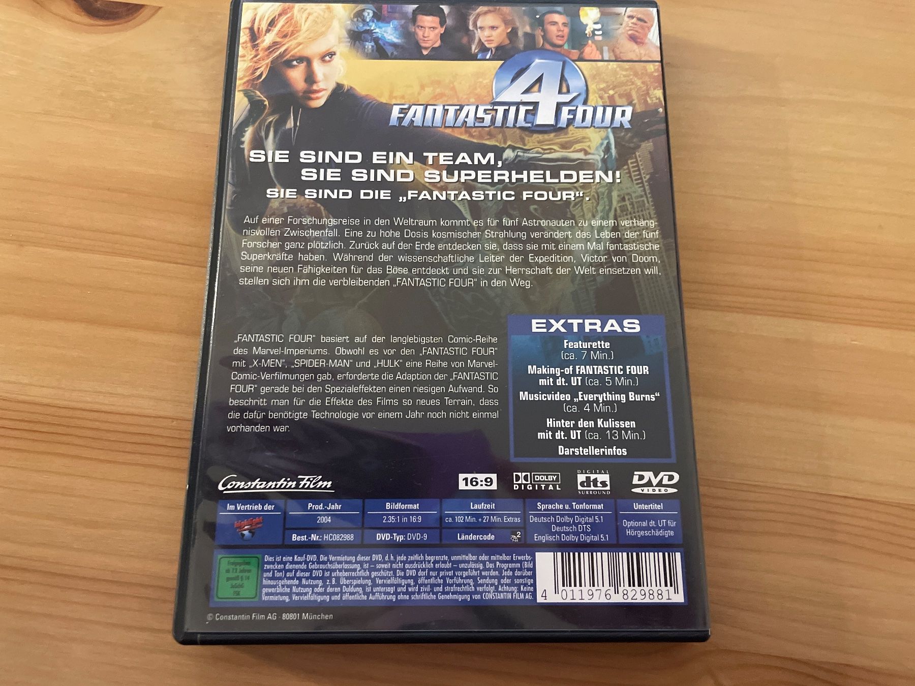 Tous les DVDs: Fantastic Four DVD – D'occasion à Dietikon par aloha_135 1
