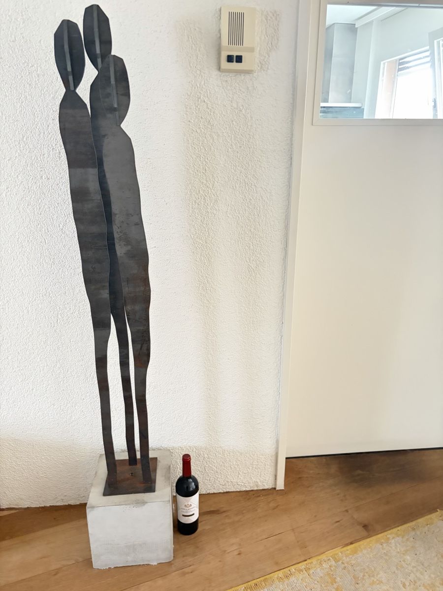 Sculture & Statue: Grosse Skulptur Eisen auf Sandstein – Usato da Zürich venduto da eileenchen1 5