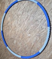 Hula Hoop Reifen blau/hellblau, super für Anfänger!