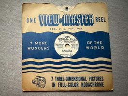 View-Master 3D: Nr. 375 NIAGARA FALLS TO TORONTO CANADA