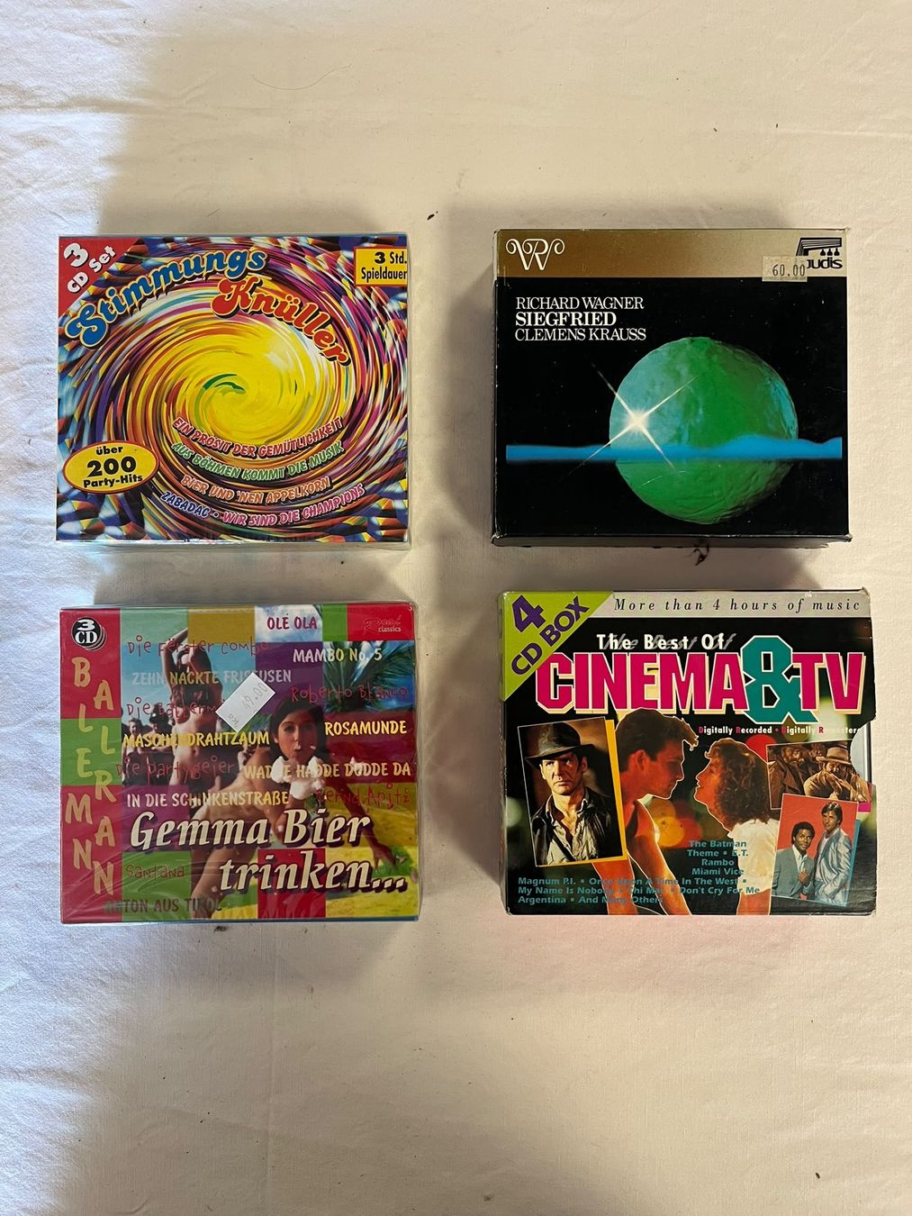 CD: CD-Paket / Lot (4 Boxen) – Usato da Wettingen venduto da Nadja_Cri