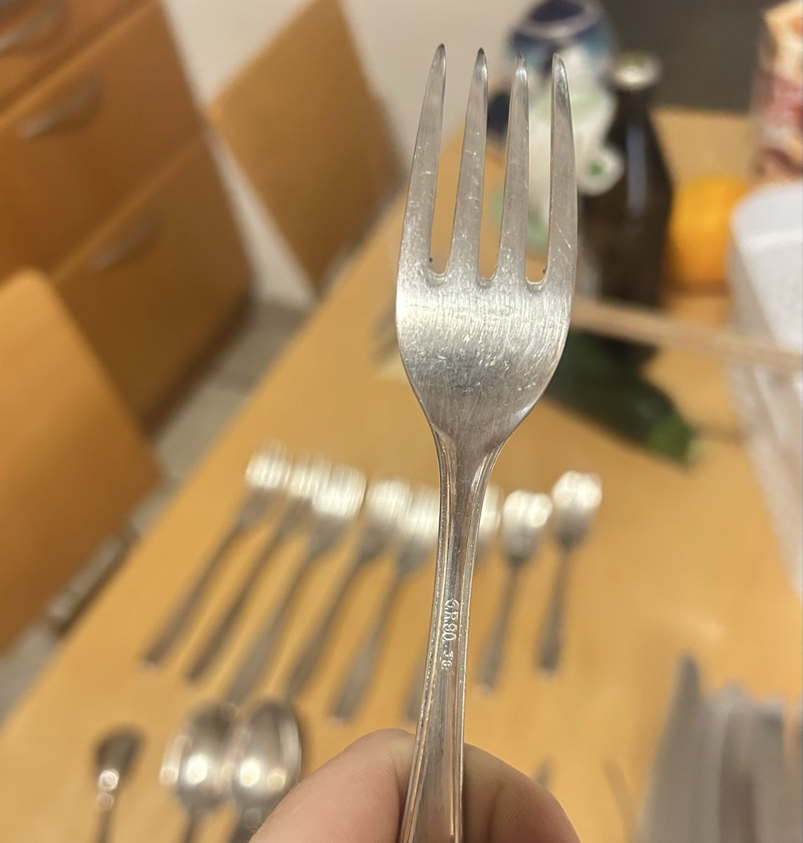 Set di posate: Besteckset 90 er Silber  – Usato da Bülach venduto da ik1808 2