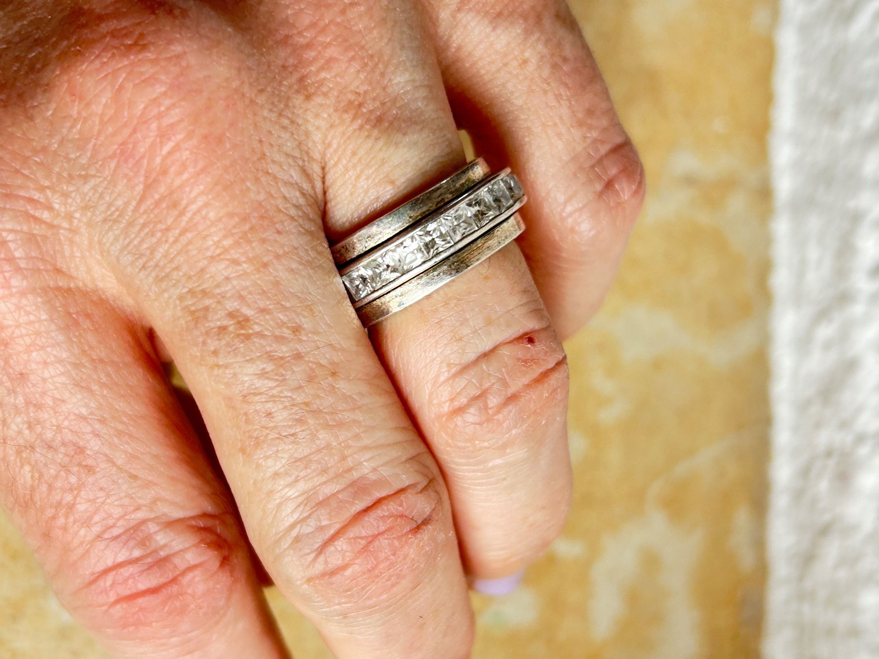 Thomas Sabo Anelli: Thomas sabo Silberring mit (53.5) – Usato da Laufen venduto da Bellavitaboom 3