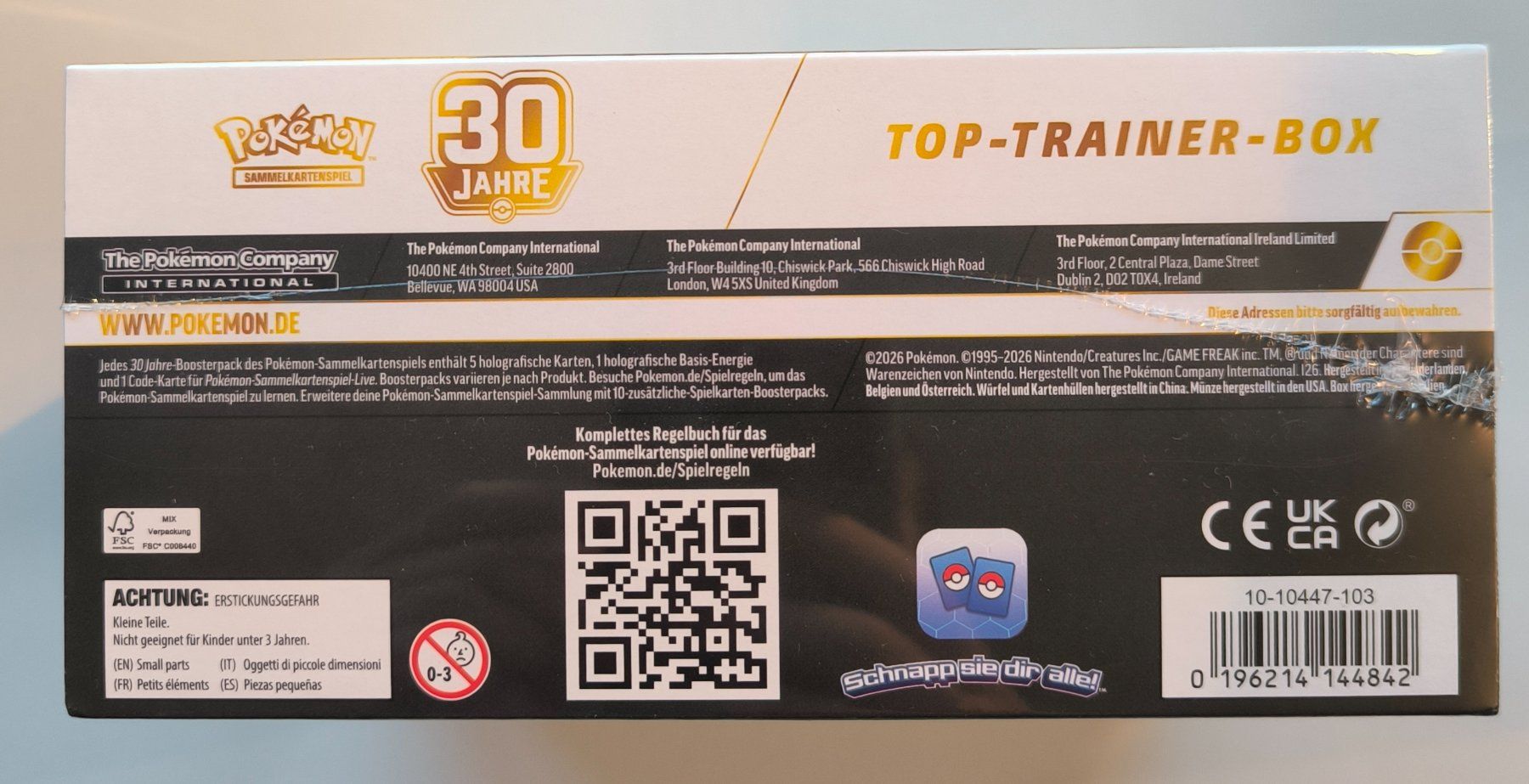 Pokémon Carte collezionabili: 30th Celebration Elite Trainer Box - TTB DE – Nuovo e nell'imballaggio originale da Oberrieden venduto da ohhboy 5