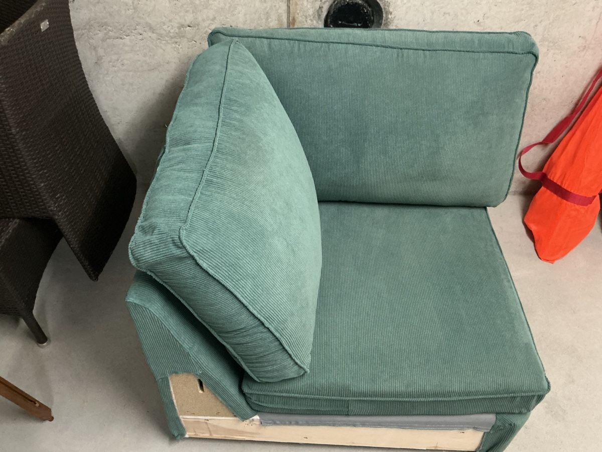 Ikea Poltrone: Kivik Ecksofa Sessel Modul petrol guter Zustand – Usato da Grosswangen venduto da Nordlicht-Ricardo 2