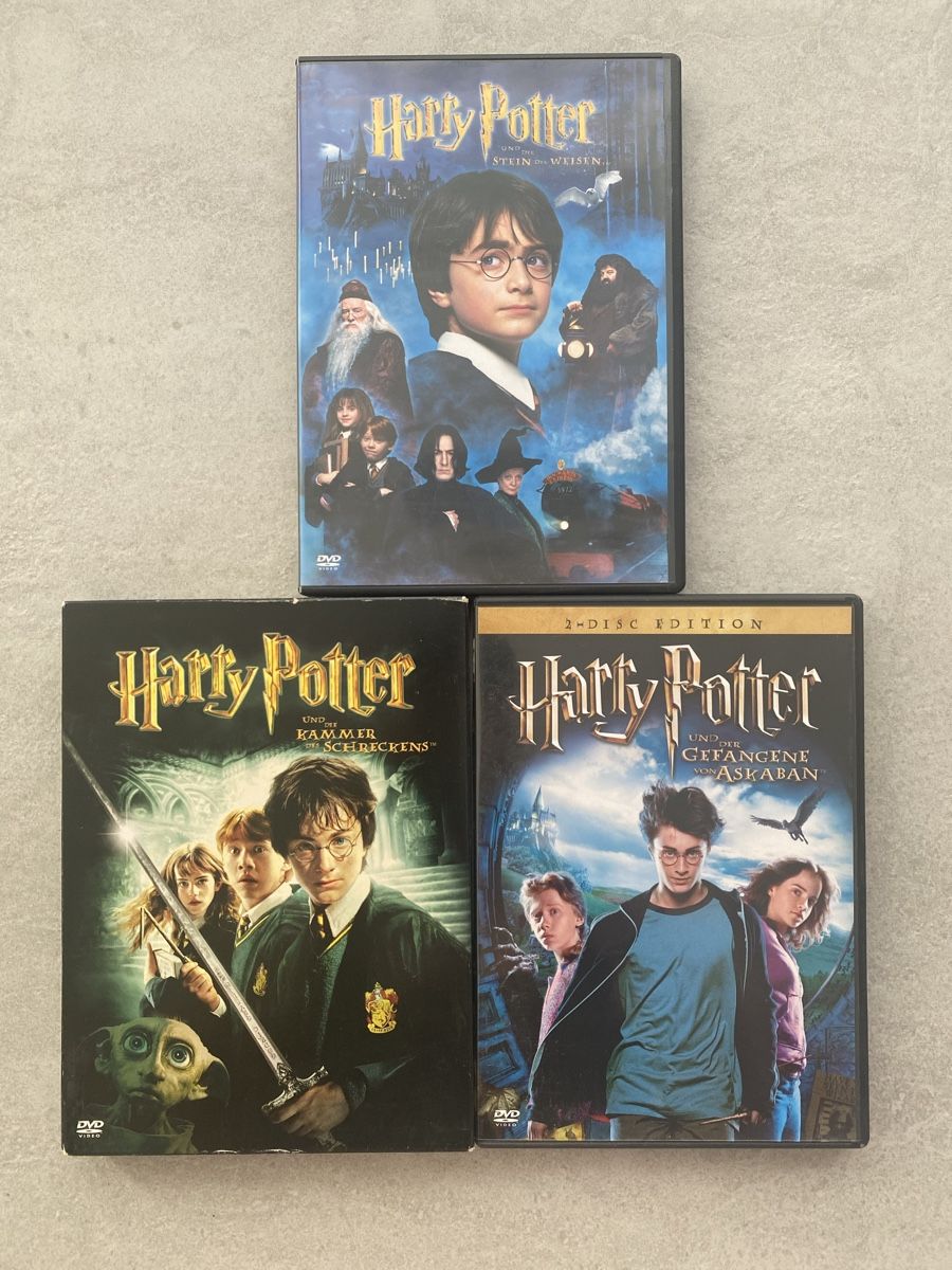 Alle DVDs: 3 DVDs Harry Potter Warner Bros – Gebraucht aus Altstätten / SG von heikoyzf