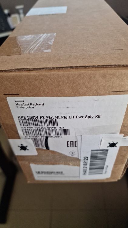 Hewlett Packard Elektronikbauteile: HPE 500W Platinum Power Supply – Neu (gemäss Beschreibung) aus Matran von bcnet_ch