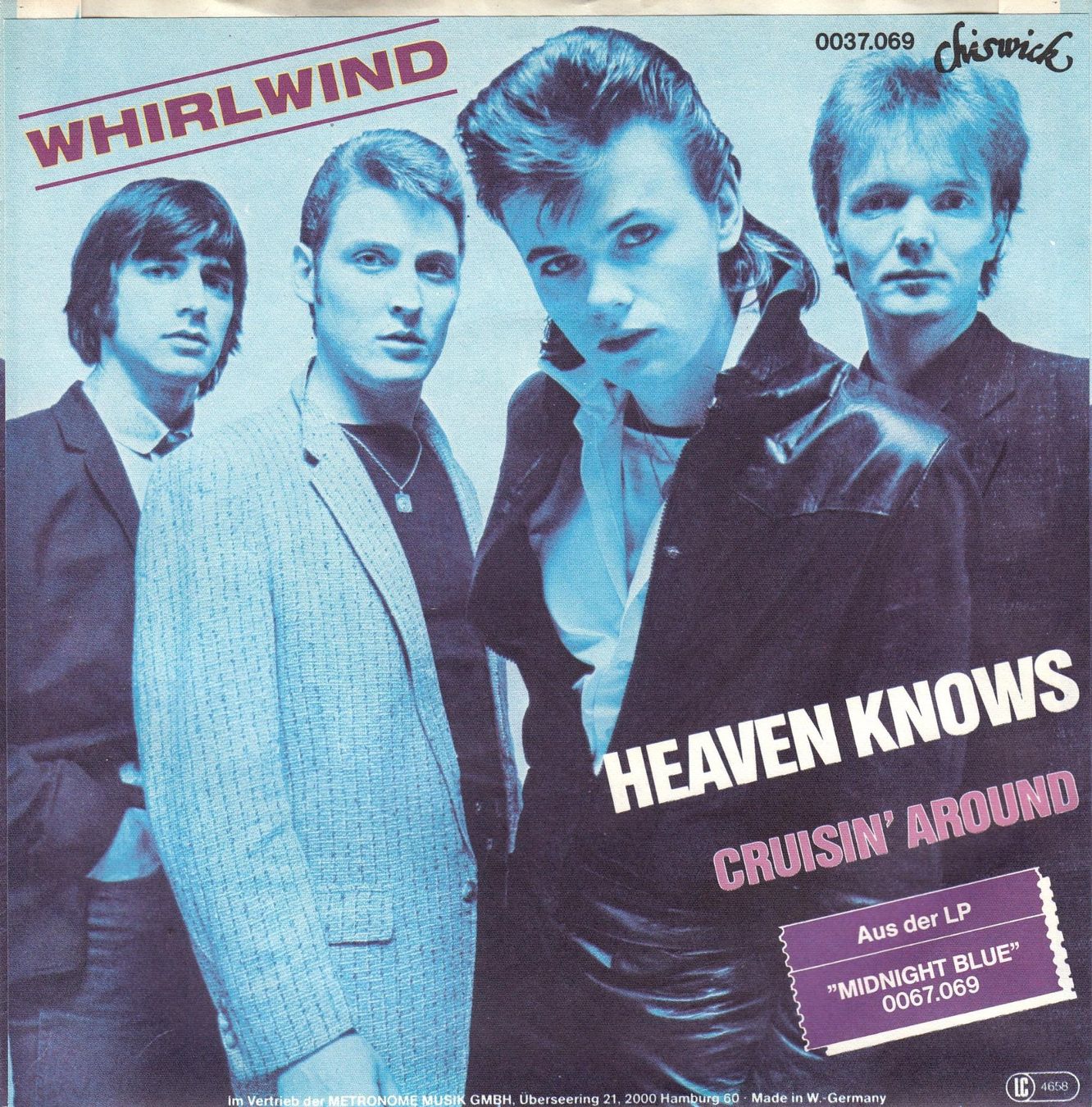Dischi in vinile: Whirlswind Vinyl Single 1980 – Usato da Volketswil venduto da Abcrecords 1