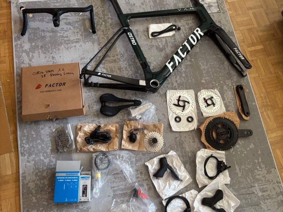 Factor Bikes Biciclette: Factor Ostro Vam 58 Ultegra - Dual Powermeter – Usato da Zürich venduto da aod_x8t8 4