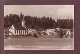 LE SENTIER - Partie avec Eglise - 1924
