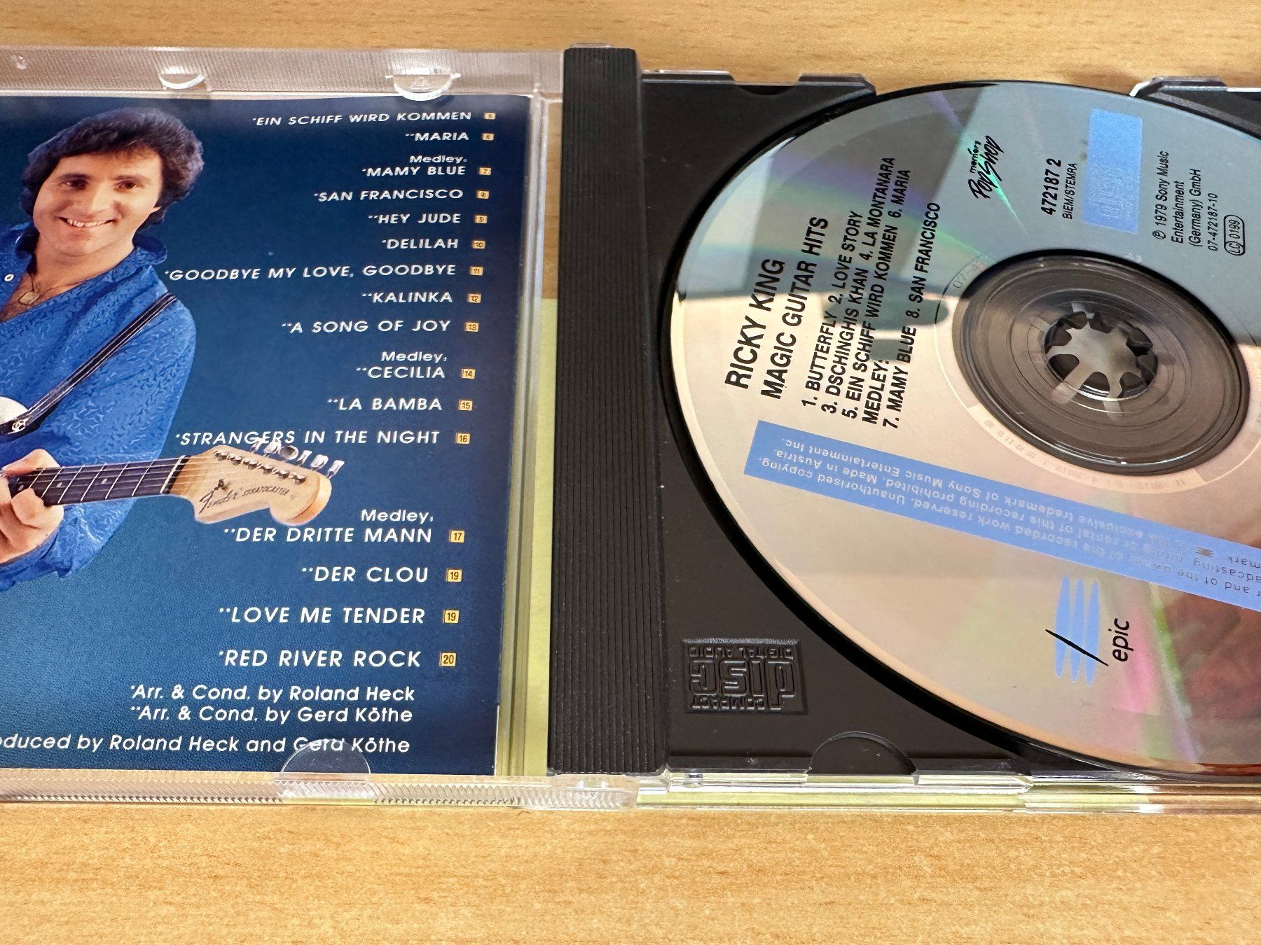 CD: Ricky King – Magic Guitar Hits – Usato da Rikon im Tösstal venduto da Alpenmutz 2