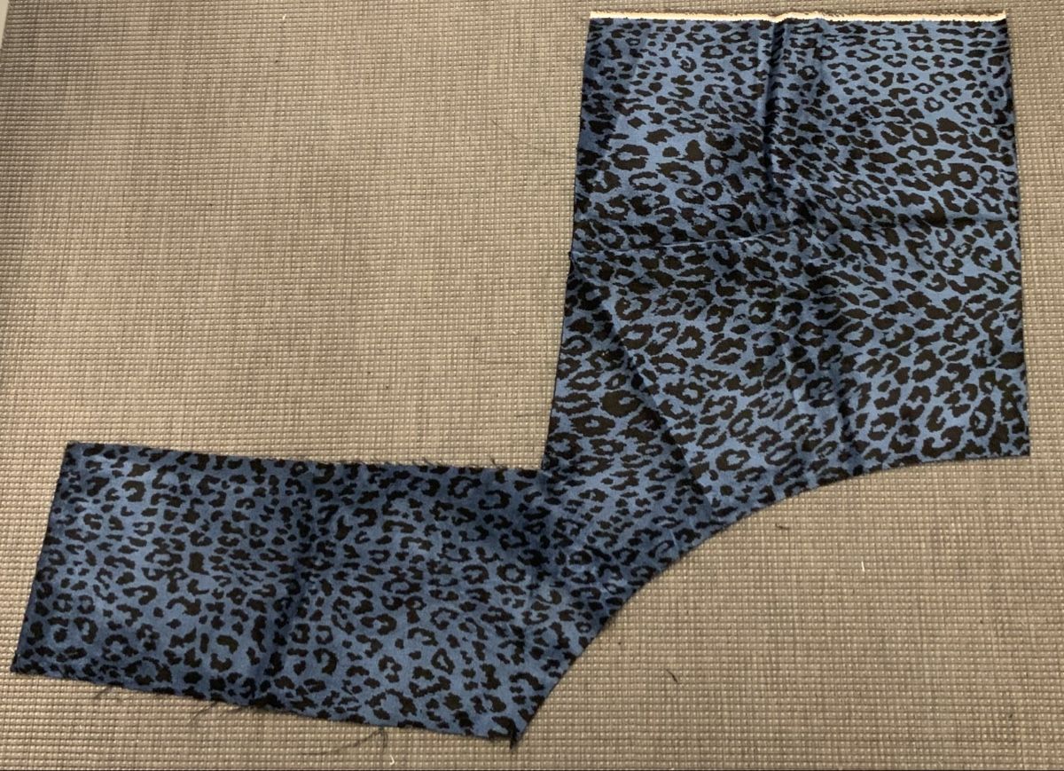 Tessuti: Coupon de tissu léopard bleu – Nuovo (secondo la descrizione) da rolle venduto da Tontonjulot