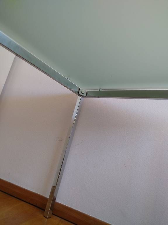 Tische: Metall - Glastisch – Gebraucht aus Winterthur von Giacola 2