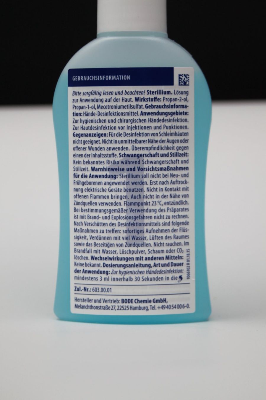 Pulizia & Igiene: 100 ml Hände-Desinfektionsmittel Sterillium – Nuovo e nell'imballaggio originale da Lömmenschwil venduto da ritalin01 1