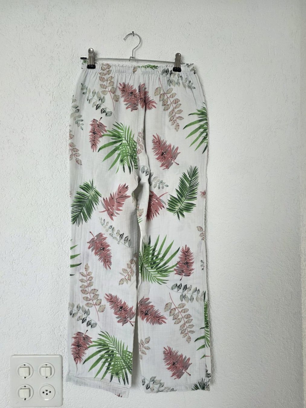Negligees & Pigiami: Pyjamahose mit Pflanzenmuster, Gr. S-M – Usato da Gerolfingen venduto da oceanblue 1
